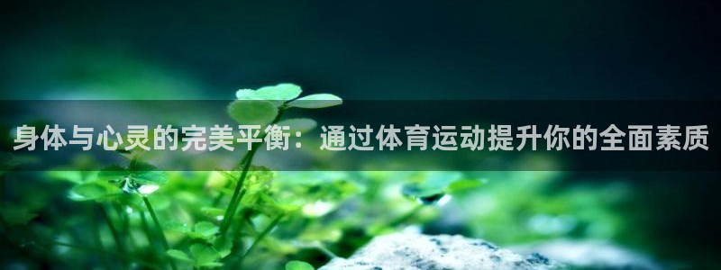 广州市意昂智能科技有限公司：身体与心灵的完美平衡：通过体育运动提升你的全面素质