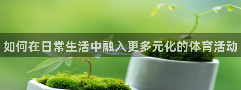杏宇4开户：如何在日常生活中融入更多元化的体育活动