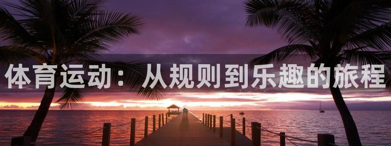 意昂4平台注册：体育运动：从规则到乐趣的旅程